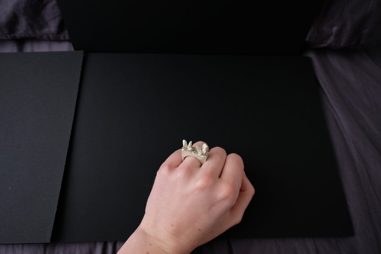 Two Flowers Ring