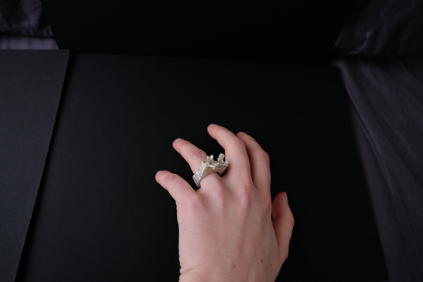 Two Flowers Ring