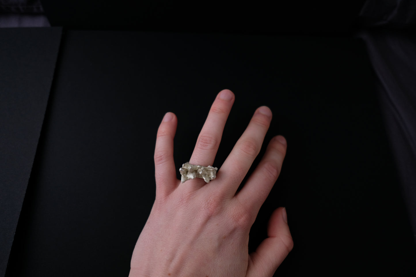 Two Flowers Ring