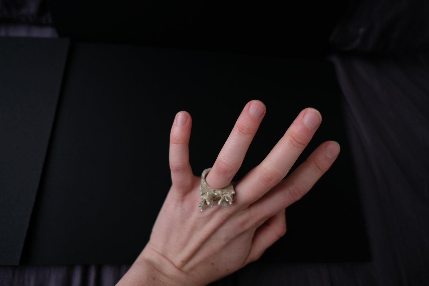 Two Flowers Ring