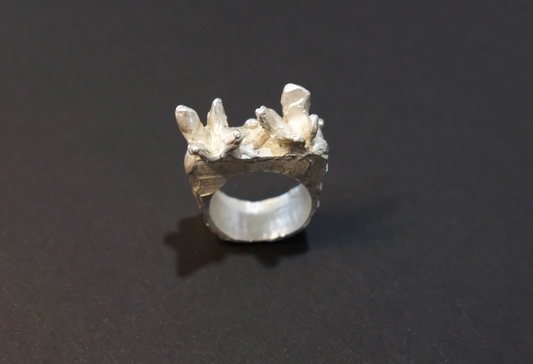 Two Flowers Ring