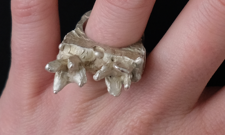 Two Flowers Ring